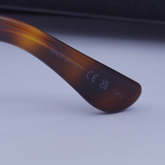 Saint Laurent SL M8 003 Geometric Sunglasses – Havana/Brown - Picture 6 of 10